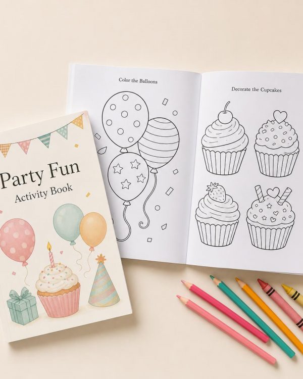 Kids Activity & Coloring Book Bundle