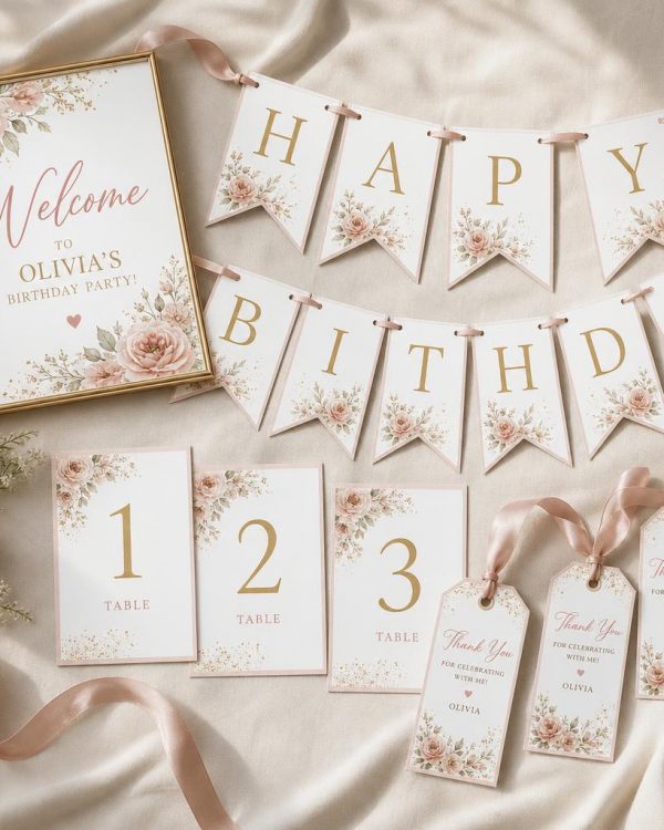 Printable Party Decor Pack