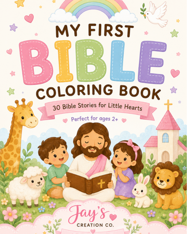 My First Bible Coloring Book